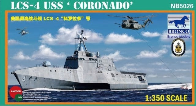 Bronco Models 5026 1/350 USS Coronado LCS4 Littoral Combat Ship