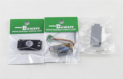 Bowser 1225 HO Scale Retro Fit Sound Kit -- Stewart/Bowser C630/C630M - 8-Pin Socket Locomotives