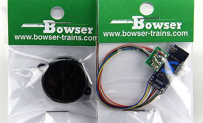 Bowser 1226 HO Scale Retro Fit Sound Kit -- Stewart/Bowser EMD F Units w/8 Pin Socket Locos