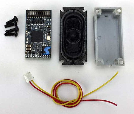 Bowser 1238 HO Scale Retro Fit Sound & DCC Kit -- Fits Bowser EMD SD40-2 - 21-Pin Socket includes Speaker