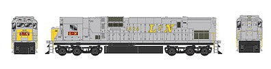 Bowser 24755 HO Scale Alco C630 w/Tri-Mount Trucks - Standard DC - Executive Line -- Louisville & Nashville #1426 (gray, yellow Nose)