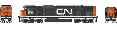 Bowser 24761 HO Scale MLW/Alco C630M w/LokSound & DCC - Executive Line -- Canadian National #2009 (black, white, red, Noodle Logo)