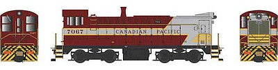 Bowser 24785 HO Scale Baldwin DS 4-4-1000 - Standard DC - Executive Line -- Canadian Pacific 7067 (gray, maroon, No Numberboards)