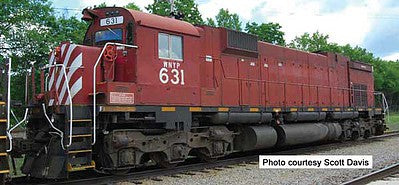 Bowser 24879 HO Scale Montreal Locomotive Works M630 - Standard DC - Executive Line -- Western New York & Pennsylvania 631 (Ex-Canadian Pacific, red)