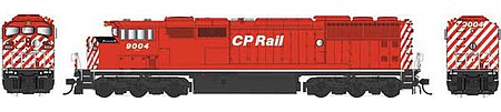 Bowser 25002 HO Scale GMD SD40-2F - LokSound & DCC - Executive Line -- Canadian Pacific #9024 (Action Red, white frame stripe)
