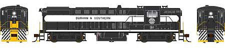 Bowser 25090 HO Scale Baldwin DRS-4-4-1500 - LokSound and DCC - Executive Line -- Durham & Southern 362 (Ex-Soo Line, black, white, yellow)