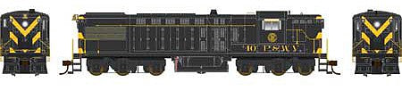 Bowser 25110 HO Scale Baldwin AS616 - LokSound and DCC - Executive Line -- P&WV 40 (black, yellow)
