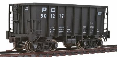 Bowser 25158 HO Scale GE U25B Phase III - LokSound and DCC -- Penn Central 2647 (black, white, red P)