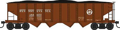 Bowser 38033 N Scale PRR Class H21a 4-Bay Hopper - Ready to Run -- Pennsylvania Railroad 188099 (Tuscan, Circle Keystone)