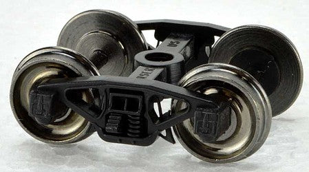 Bowser 40194 HO Scale PRR Coil Semi-Elliptical Freight Trucks with Metal Wheels -- 1 Pair