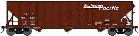 Bowser 42894 HO Scale 100-Ton 3-Bay Open Hopper - Ready to Run -- Southern Pacific 481120 (Boxcar Red, Speed Lettering)