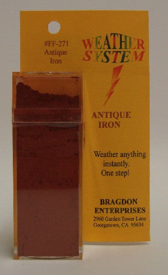 Bragdon Enterprises 271 2oz Antique Iron Weathering Powder