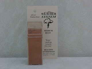 Bragdon Enterprises 62 2oz Medium Rust Weathering Powder