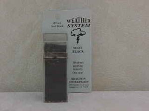 Bragdon Enterprises 64 2oz Soot Black Weathering Powder