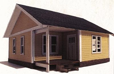 Branchline Trains 419 O Scale Laser Art Structure Kits -- Thelma Catalog Home
