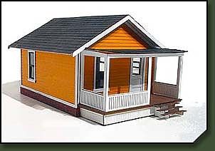 Branchline Trains 424 O Scale Laser Art Structure Kits -- Drayton Catalog Home