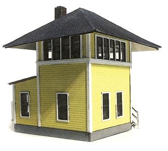 Branchline Trains 469 O Scale Ellinor Interlocking Tower - Laser-Art -- Kit