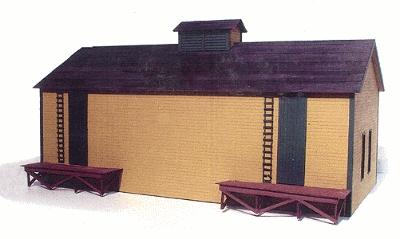 Branchline Trains 481 O Scale Ice House - Laser-Art -- Kit