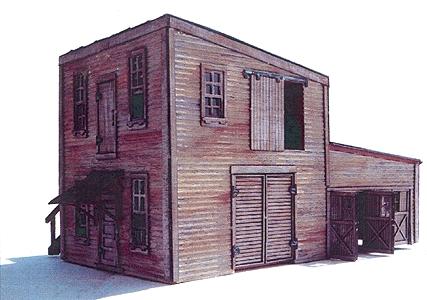 Branchline Trains 491 O Scale Dan's Welding & Fabrication - Laser-Art -- Kit