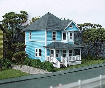 Branchline Trains 622 HO Scale The Whitehall Catalog House - Laser-Art -- Kit