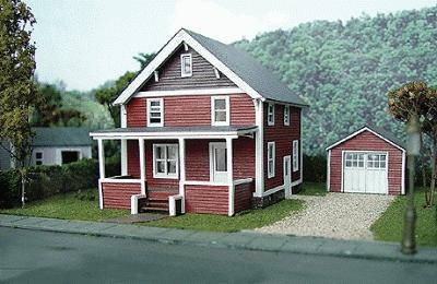 Branchline Trains 623 HO Scale The Suburban Catalog House -- Kit