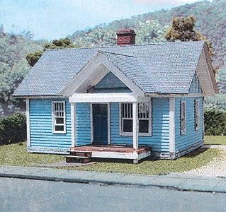 Branchline Trains 628 HO Scale The Stanley Catalog House - Laser-Art -- Kit