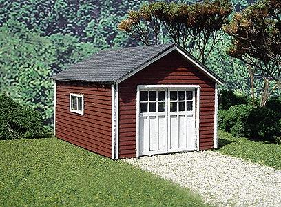 Branchline Trains 632 HO Scale Hudson Garage - Laser-Art -- Kit