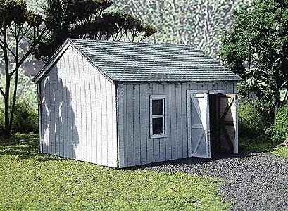 Branchline Trains 633 HO Scale Laser-Art - Kit -- Tool Shed