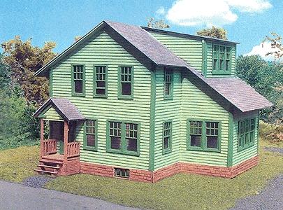 Branchline Trains 636 HO Scale Avon House - Kit -- 5 x 5 x 3-1/2"