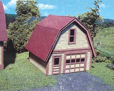 Branchline Trains 637 HO Scale The Tucson Garage - Laser-Art -- Laser-Cut Wood Kit
