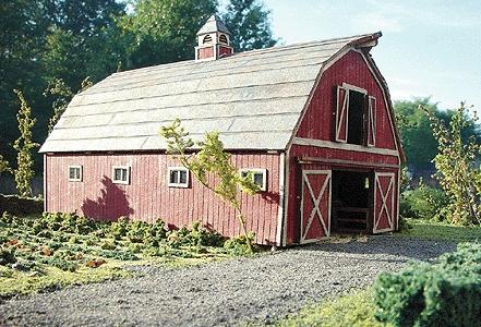 Branchline Trains 650 HO Scale The Barn - Laser-Art Kit -- 5 x 8-1/2 x 5-1/2" 12.7 x 21.6 x 14cm