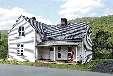 Branchline Trains 653 HO Scale Farmhouse -- Original Version - Kit