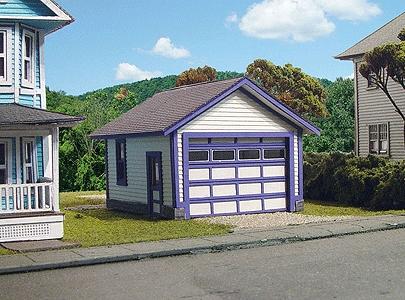 Branchline Trains 664 HO Scale Patterson Garage - Laser-Art -- Kit