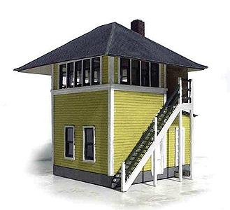 Branchline Trains 669 HO Scale Ellinor Tower - Laser-Art -- Kit