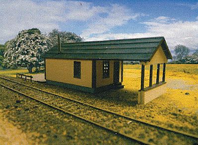 Branchline Trains 679 HO Scale Yard Office - Laser-Art -- Kit - 5-1/2 x 2 x 2" 14 x 5.1 x 5.1cm