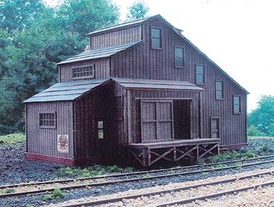 Branchline Trains 686 HO Scale Flour Mill - Laser Art -- Kit