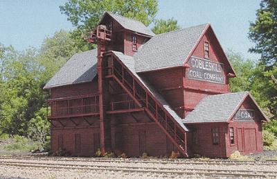 Branchline Trains 698 HO Scale Cobleskill Coal - Laser Art -- Kit - 12 x 5 x 7-1/2" 30.5 x 12.7 x 19.1cm