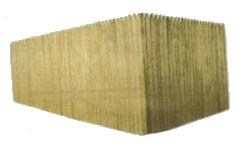 Branchline Trains 704 HO Scale 6' Stockade Fence - Laser Art -- Kit - 88 Scale Feet