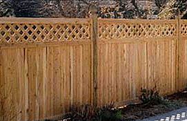 Branchline Trains 710 HO Scale Laser Art Fence Kit (Laser-Cut Wood) -- Privacy Fence w/Lattice 10 Sections 6' Tall x 8' Wide