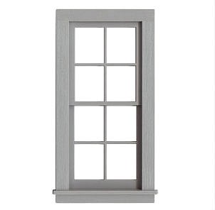 Branchline Trains 724 HO Scale Windows - Laser-Art -- 4-Pane, 30 x 72" pkg(6)