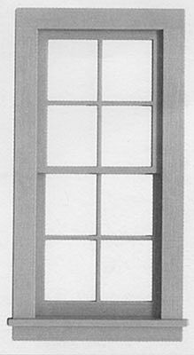 Branchline Trains 738 HO Scale Windows - Laser-Art -- 4-Pane, 36 x 48" pkg(6)