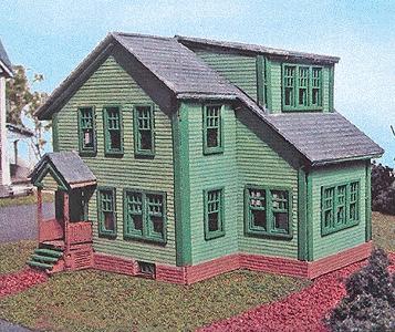 Branchline Trains 836 N Scale Avon House - Laser-Art -- Kit - 5 x 5 x 3" 12.7 x 12.7 x 7.6cm