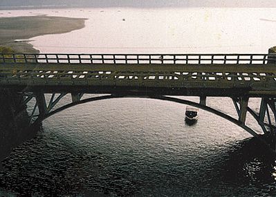 Branchline Trains 874 N Scale Stoney Brook Bridge - Laser Art -- Kit - 6-1/4 x 1-1/2 x 2" 15.9 x 3.8 x 5.1cm
