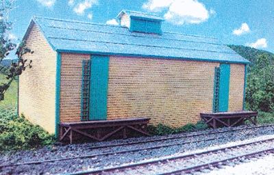 Branchline Trains 881 N Scale Ice House - Laser-Art -- Kit