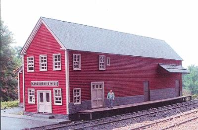 Branchline Trains 882 N Scale Meat Packing Plant - Laser Art -- Kit