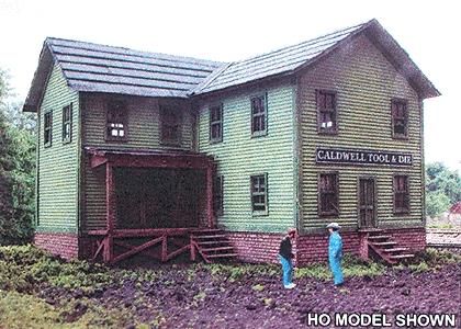Branchline Trains 885 N Scale Caldwell Tool & Die - Laser Art -- Kit