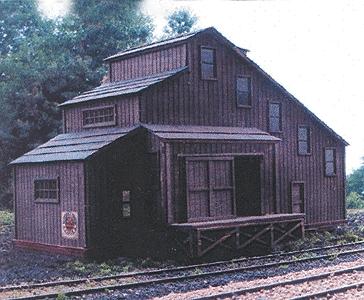 Branchline Trains 886 N Scale Flour Mill - Laser-Art -- Kit