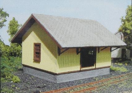 Branchline Trains 890 N Scale Small Pennsylvania Freight House - Kit