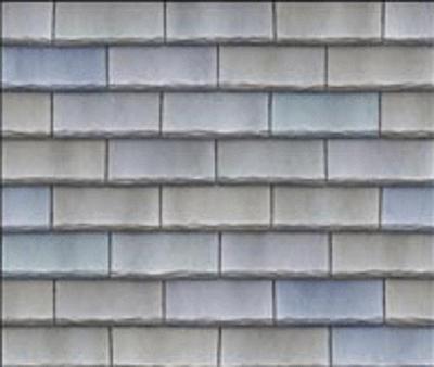 Branchline Trains 941 O Scale 3-Tab Style Shingles - Laser Art -- 9 x 12" 22.8 x 30.4cm Sheet pkg(2)