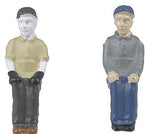 Broadway Limited 1005 HO Scale Engineer & Fireman Figure Sets (Press Fit or Glue for All BLI Engines) -- Style C & H pkg(2)